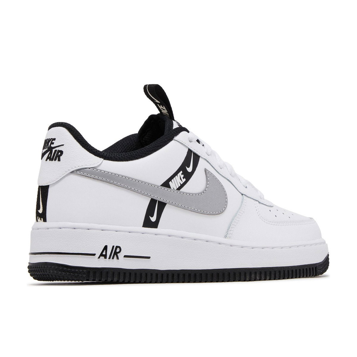 Nike Air Force 1 Low LV8 KSA White Reflect Silver GS
