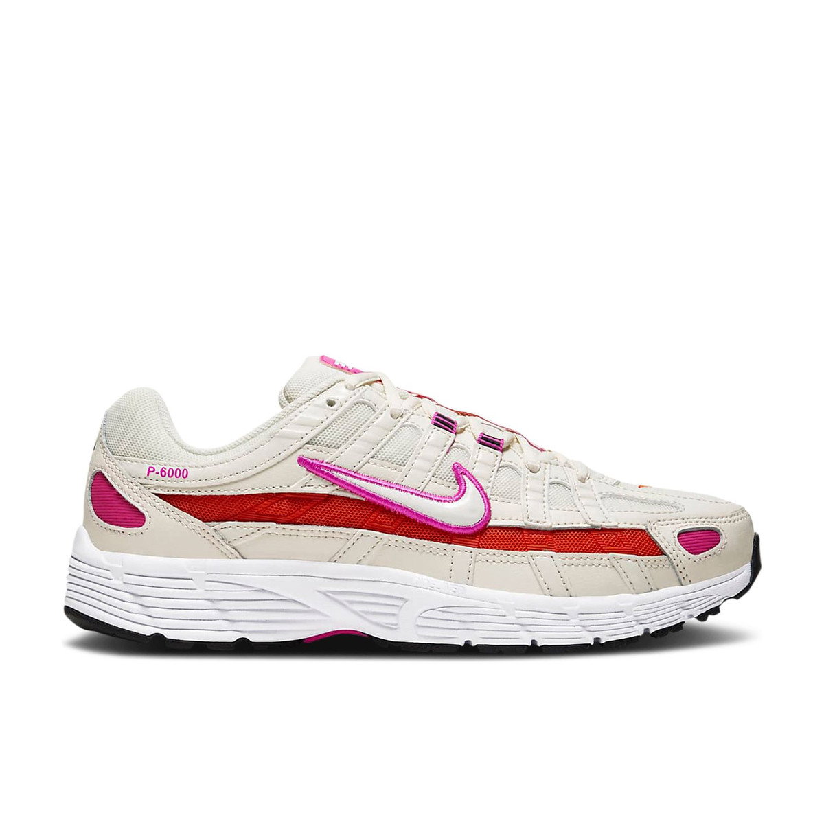 Nike P-6000 Essential Pale Ivory Team Orange Womens