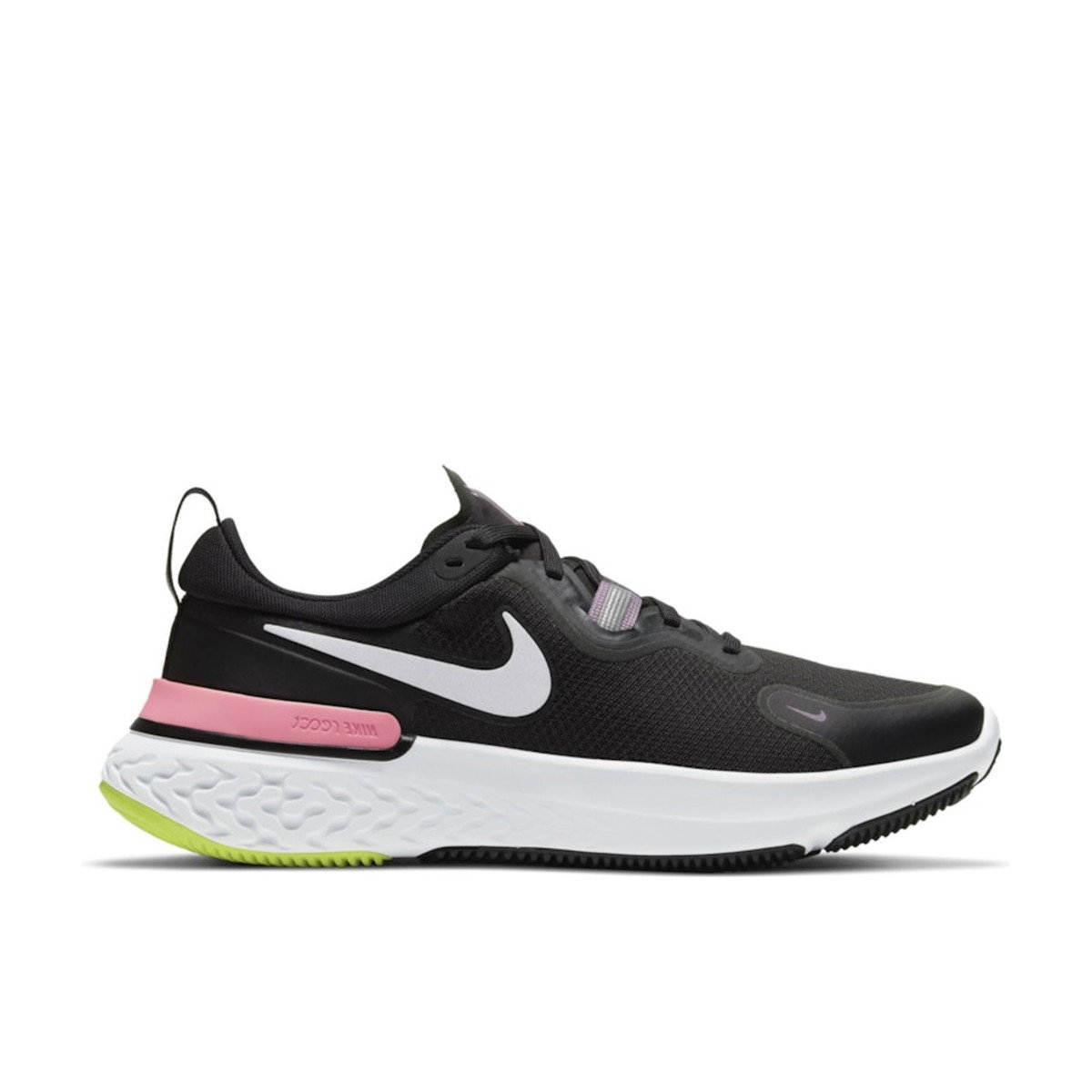 Nike React Miler Black Sunset Pulse Womens
