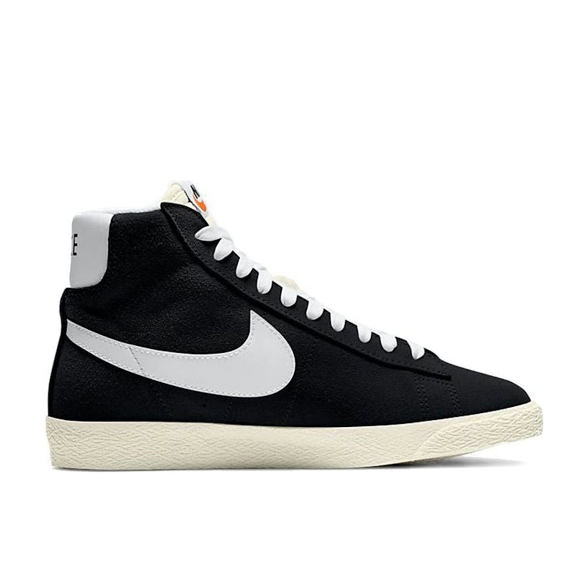Nike Blazer Mid Suede Black White GS