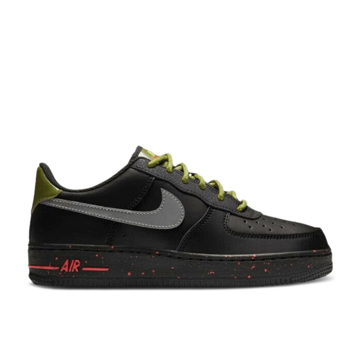 Nike Air Force 1 Low Black Asparagus GS