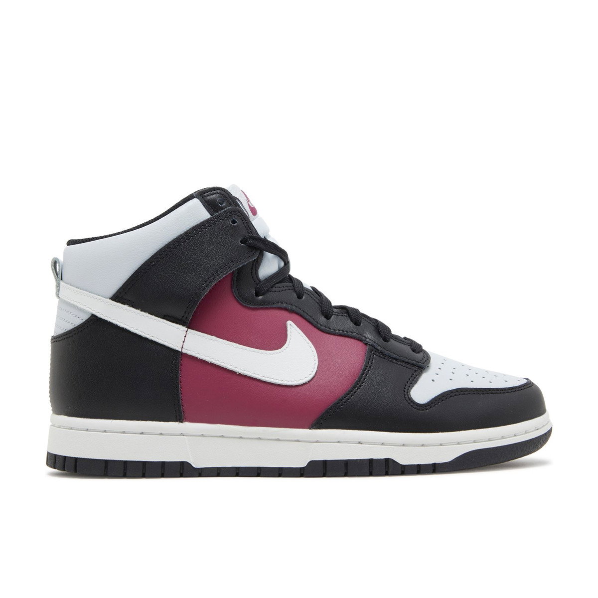 Nike Dunk High Black Rosewood Pure Platinum Womens
