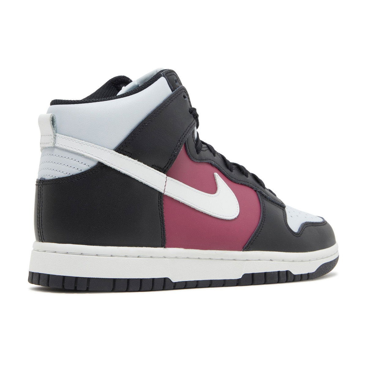 Nike Dunk High Black Rosewood Pure Platinum Womens