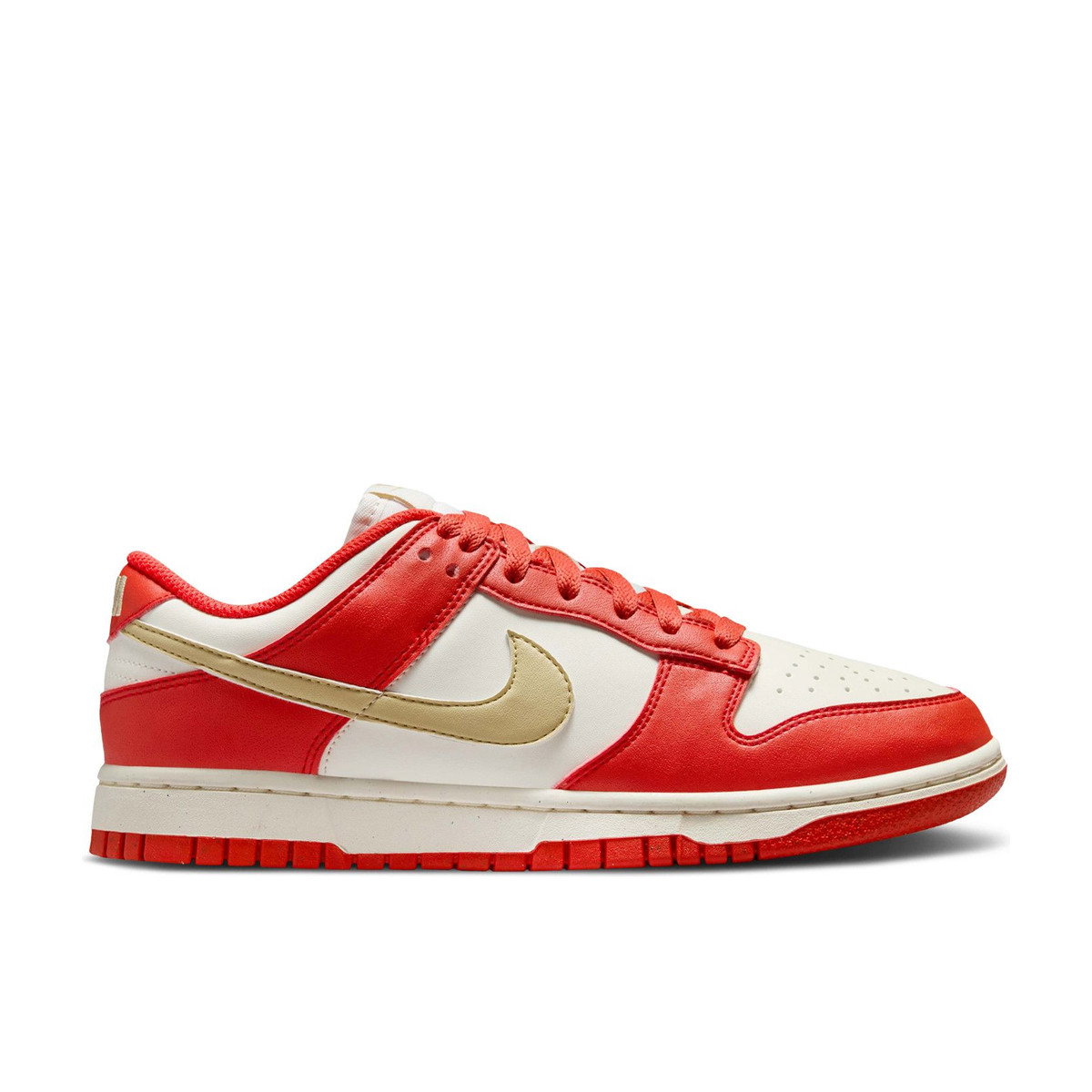 Nike Dunk Low Next Nature Light Crimson Team Gold Womens