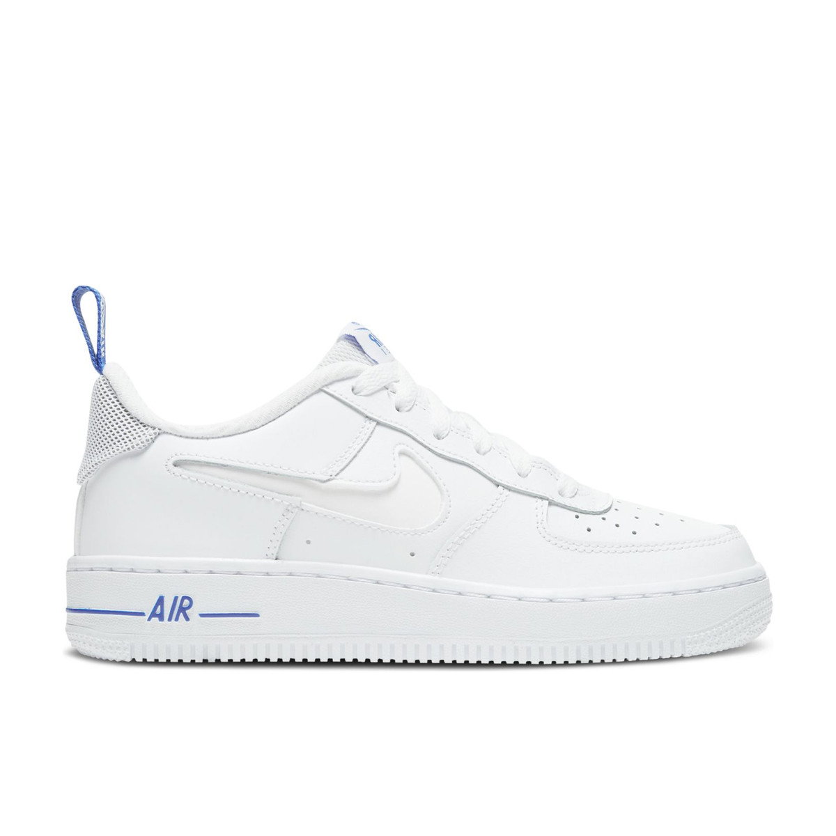 Nike Air Force 1 Low 07 LV8 White Racer Blue GS