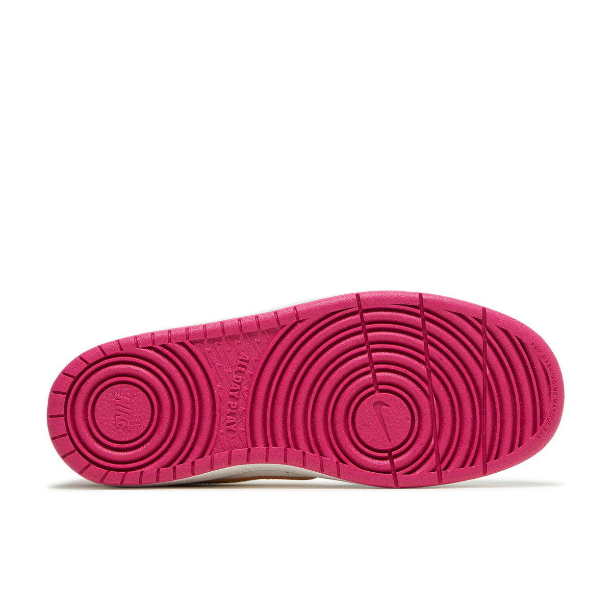 Nike Court Borough Low 2 Off Noir Pink Prime GS