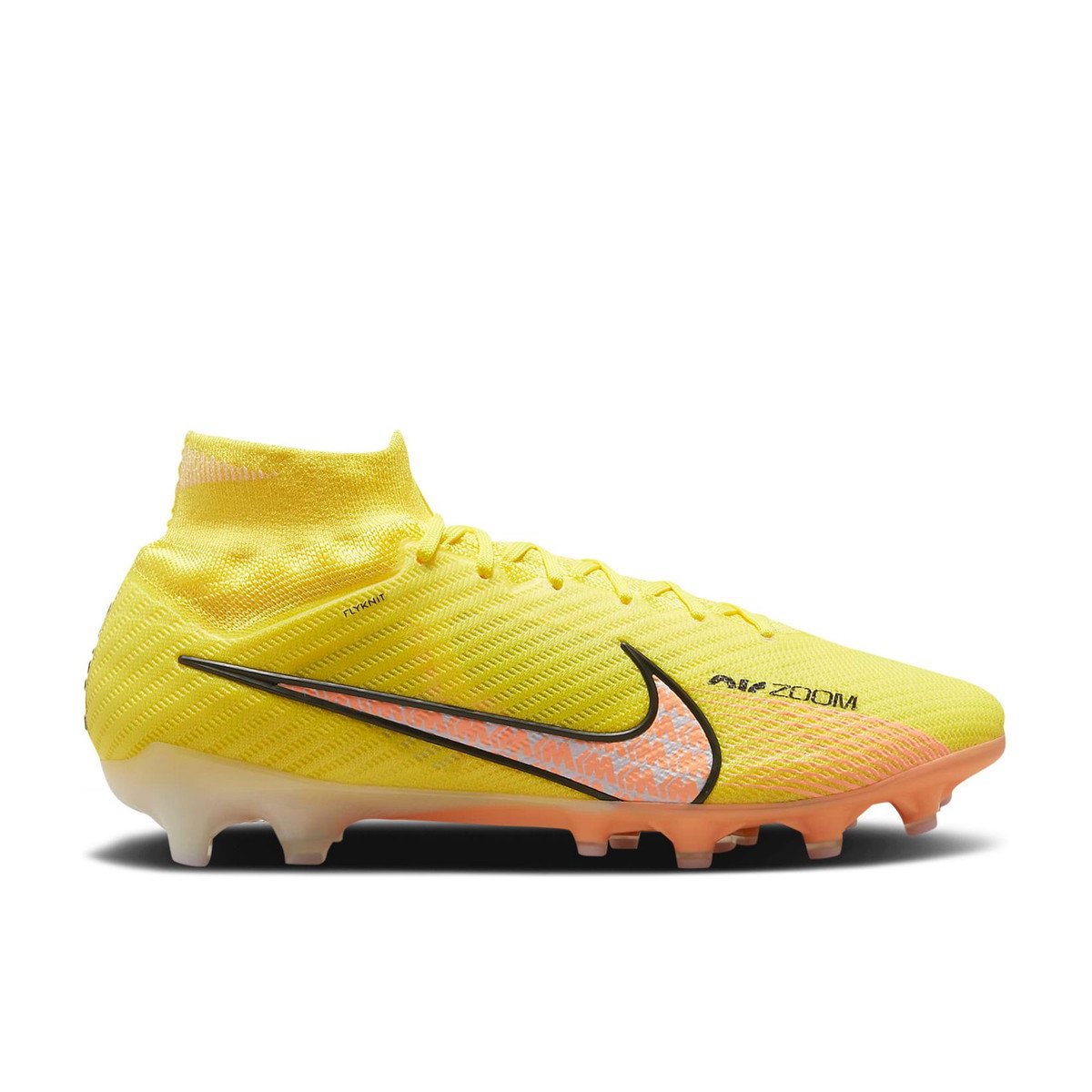 Nike Zoom Mercurial Superfly 9 Elite AG-Pro Yellow Strike Sunset Glow