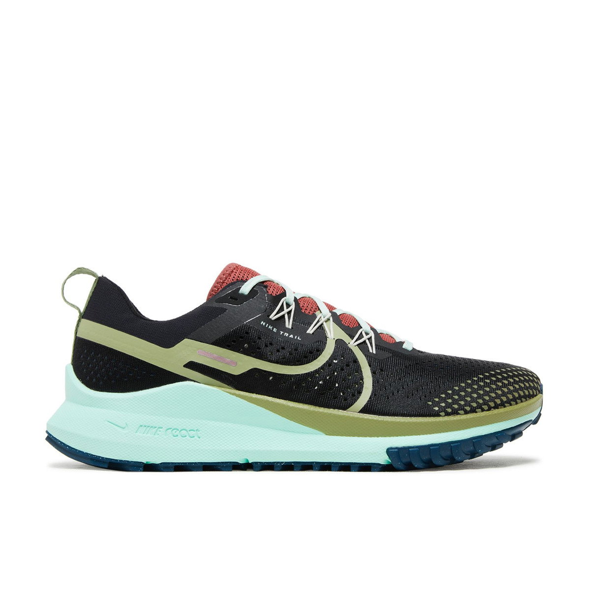 Nike React Pegasus Trail 4 Black Mint Foam Alligator
