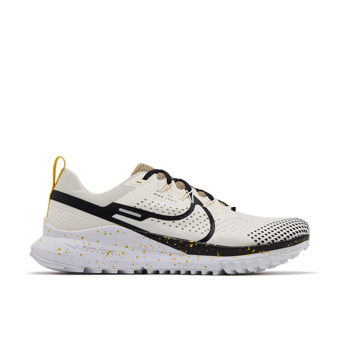Nike React Pegasus Trail 4 Pale Ivory Black Yellow