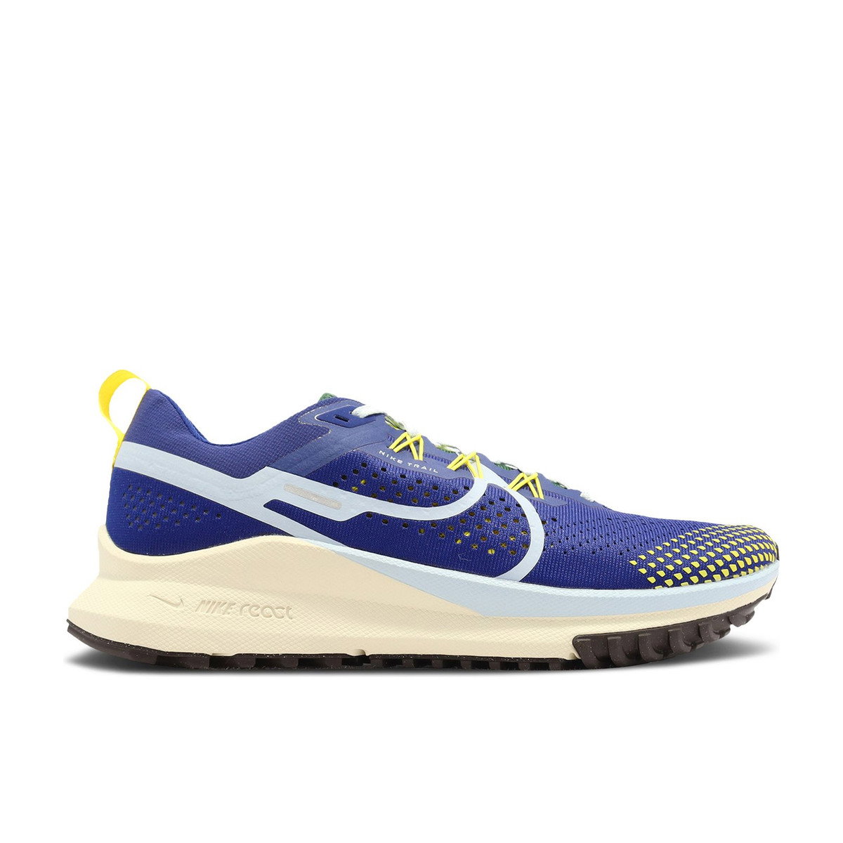 Nike React Pegasus Trail 4 Deep Royal Yellow Strike