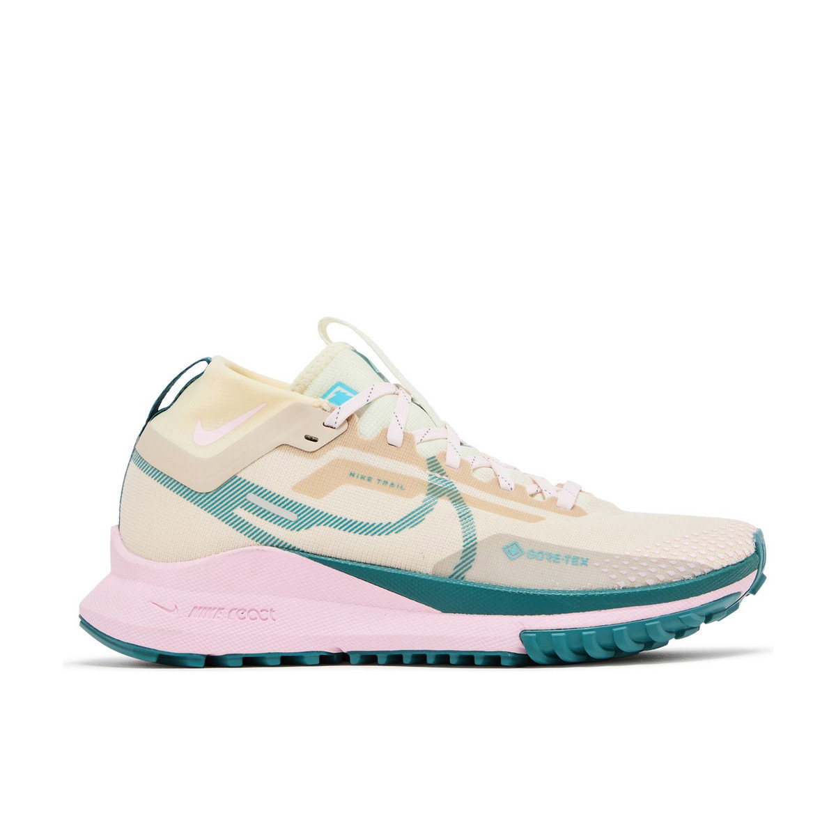 Nike React Pegasus Trail 4 Gore-Tex Sanddrift Pearl Pink Womens
