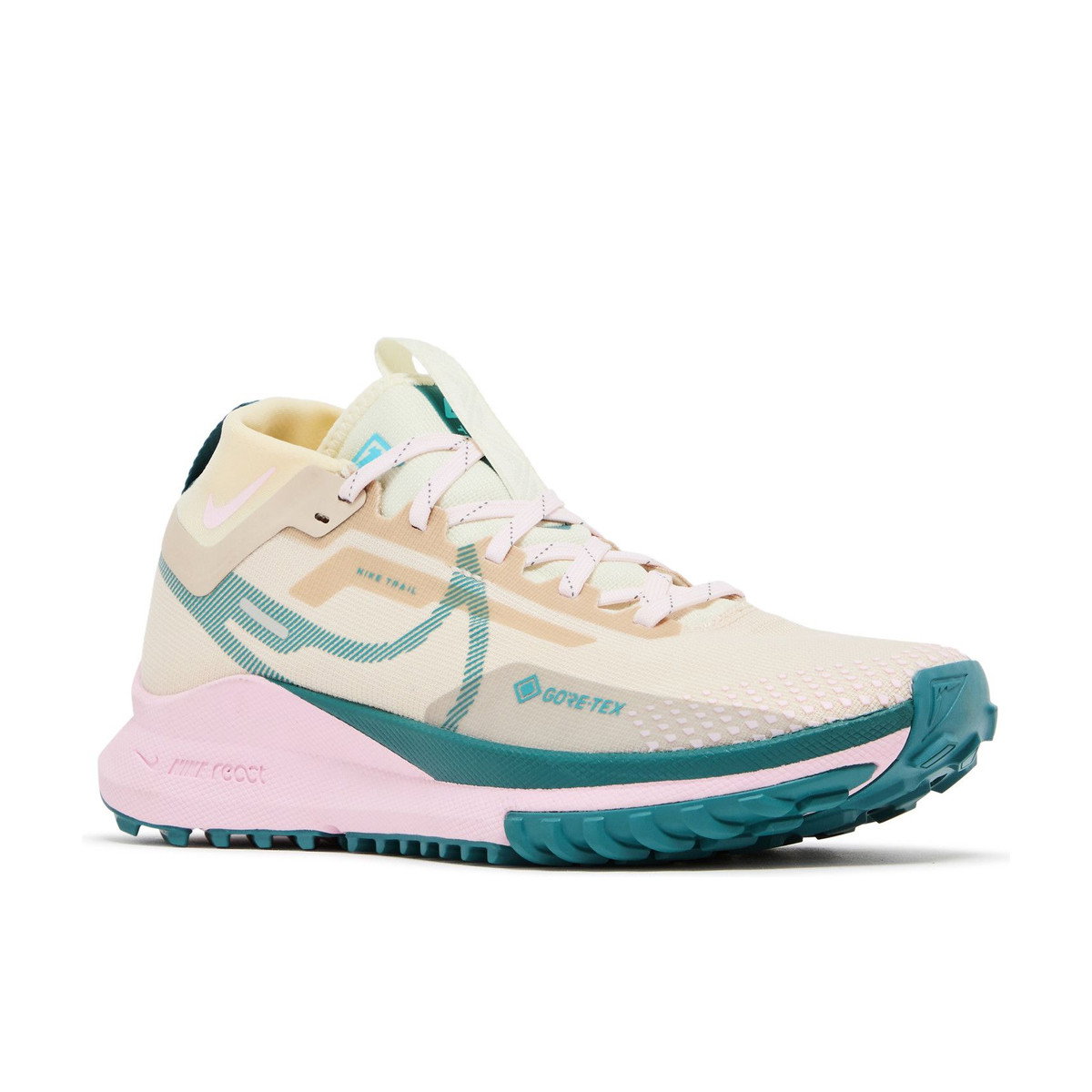 Nike React Pegasus Trail 4 Gore-Tex Sanddrift Pearl Pink Womens