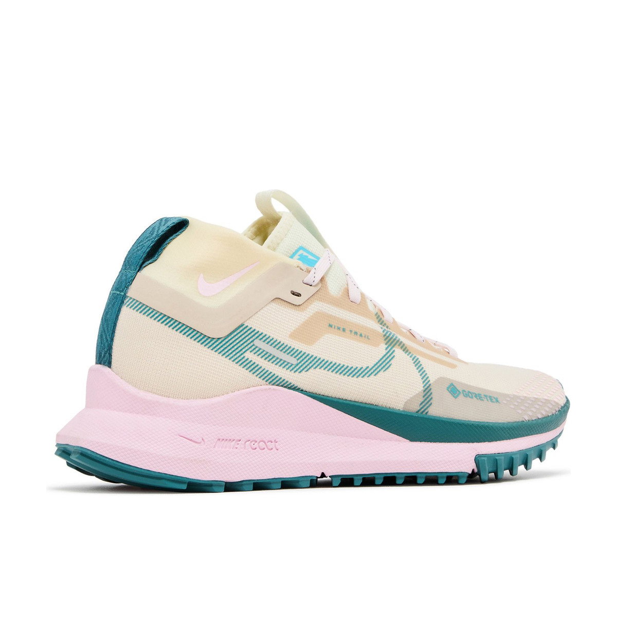 Nike React Pegasus Trail 4 Gore-Tex Sanddrift Pearl Pink Womens