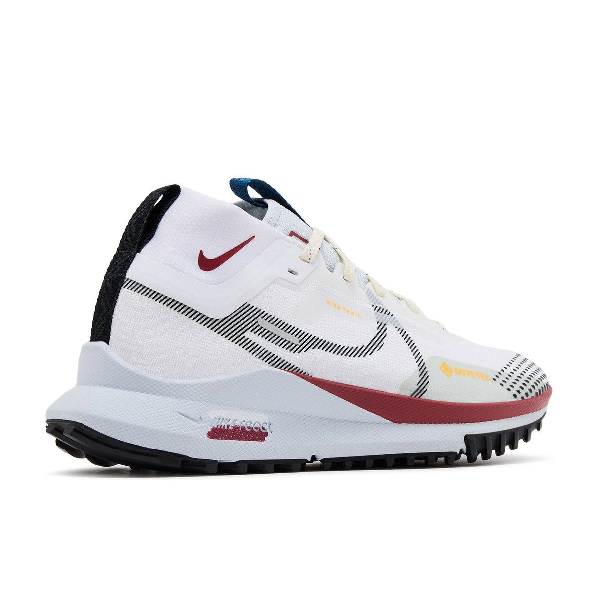 Nike React Pegasus Trail 4 Gore-Tex White Cedar Court Blue Black Womens