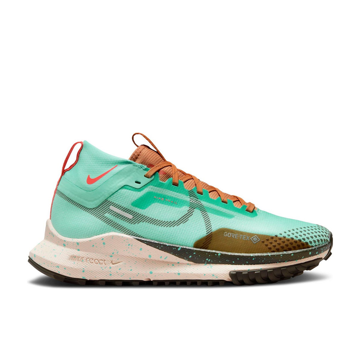 Nike React Pegasus Trail 4 Gore-Tex Emerald Rise Sequoia Womens