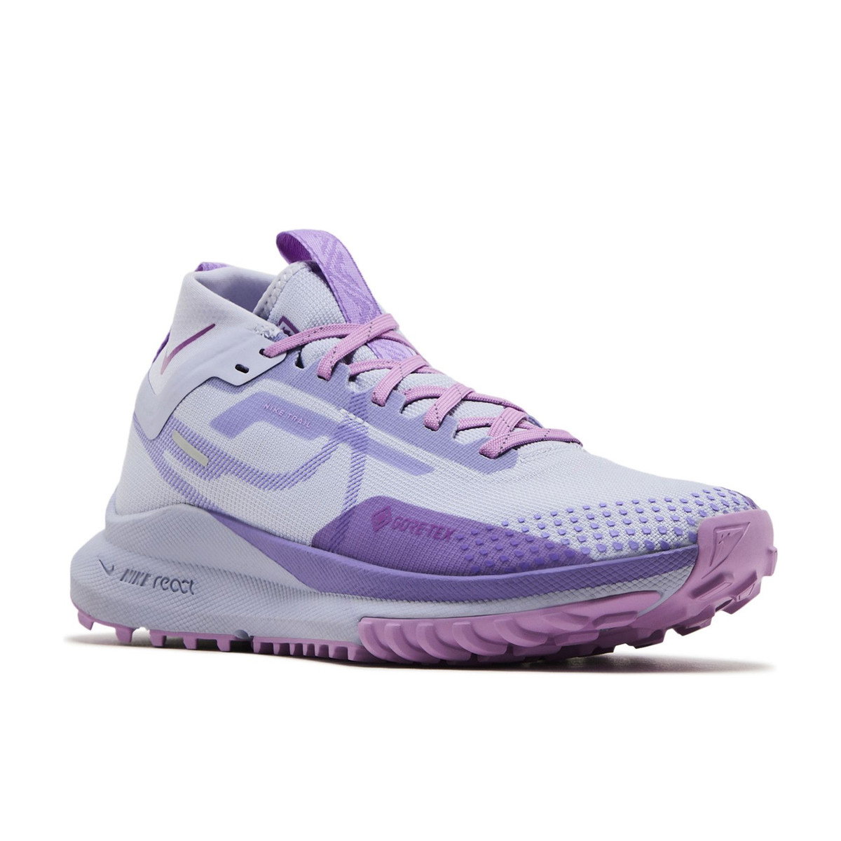 Nike React Pegasus Trail 4 Gore-Tex Oxygen Purple Rush Fuchsia Vivid Purple Space Purple Womens