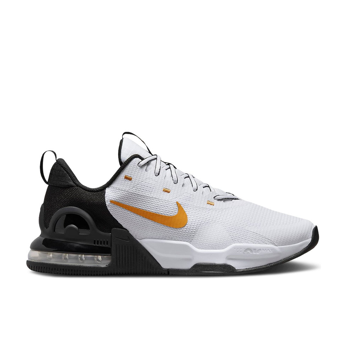 Nike Air Max Alpha Trainer 5 White Black Gold Suede