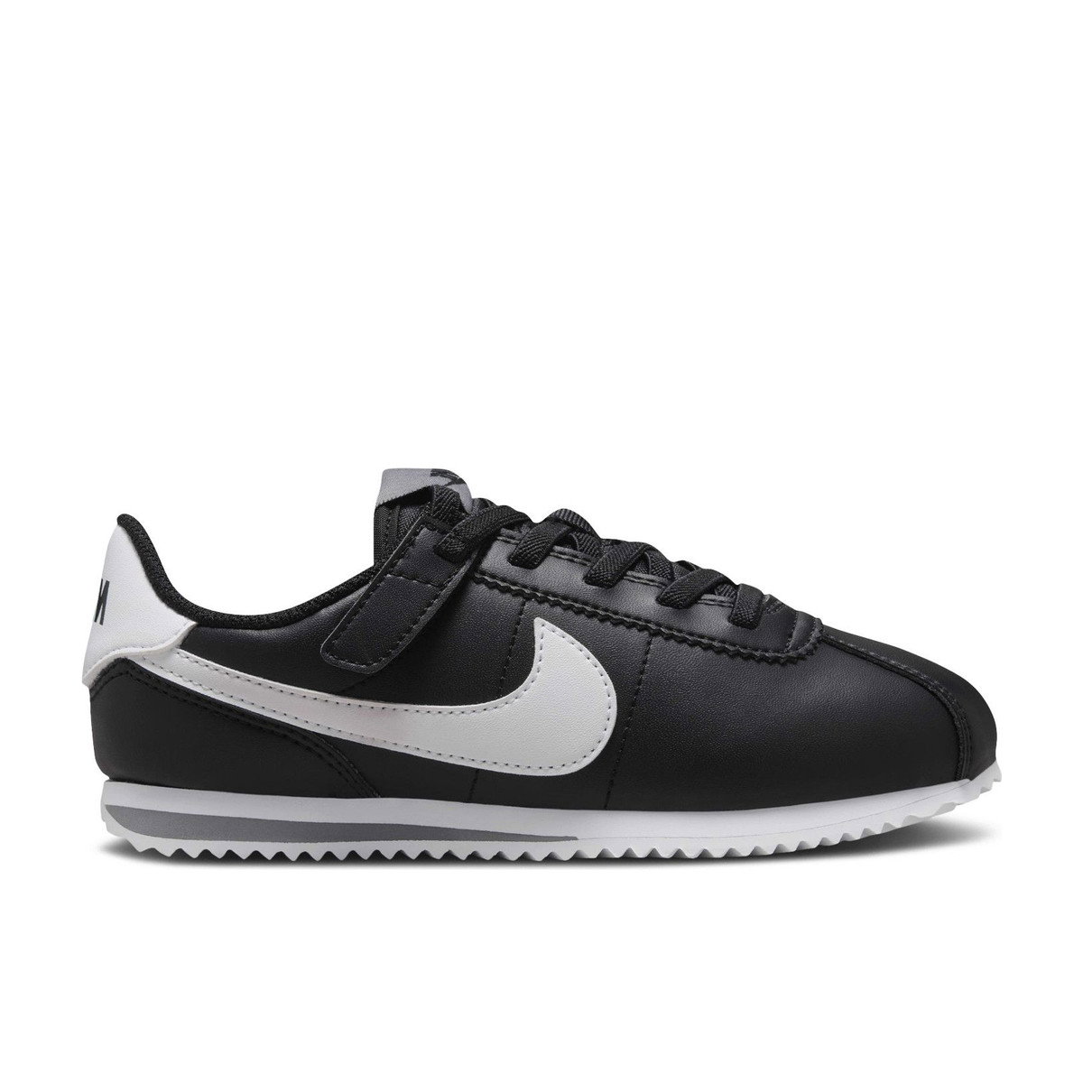 Nike Cortez EasyOn Black Cool Grey White PS
