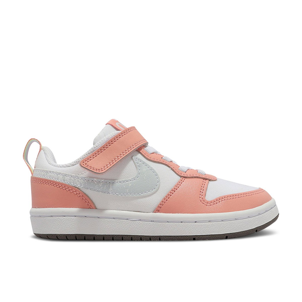 Nike Court Borough Low 2 White Light Madder Root PS