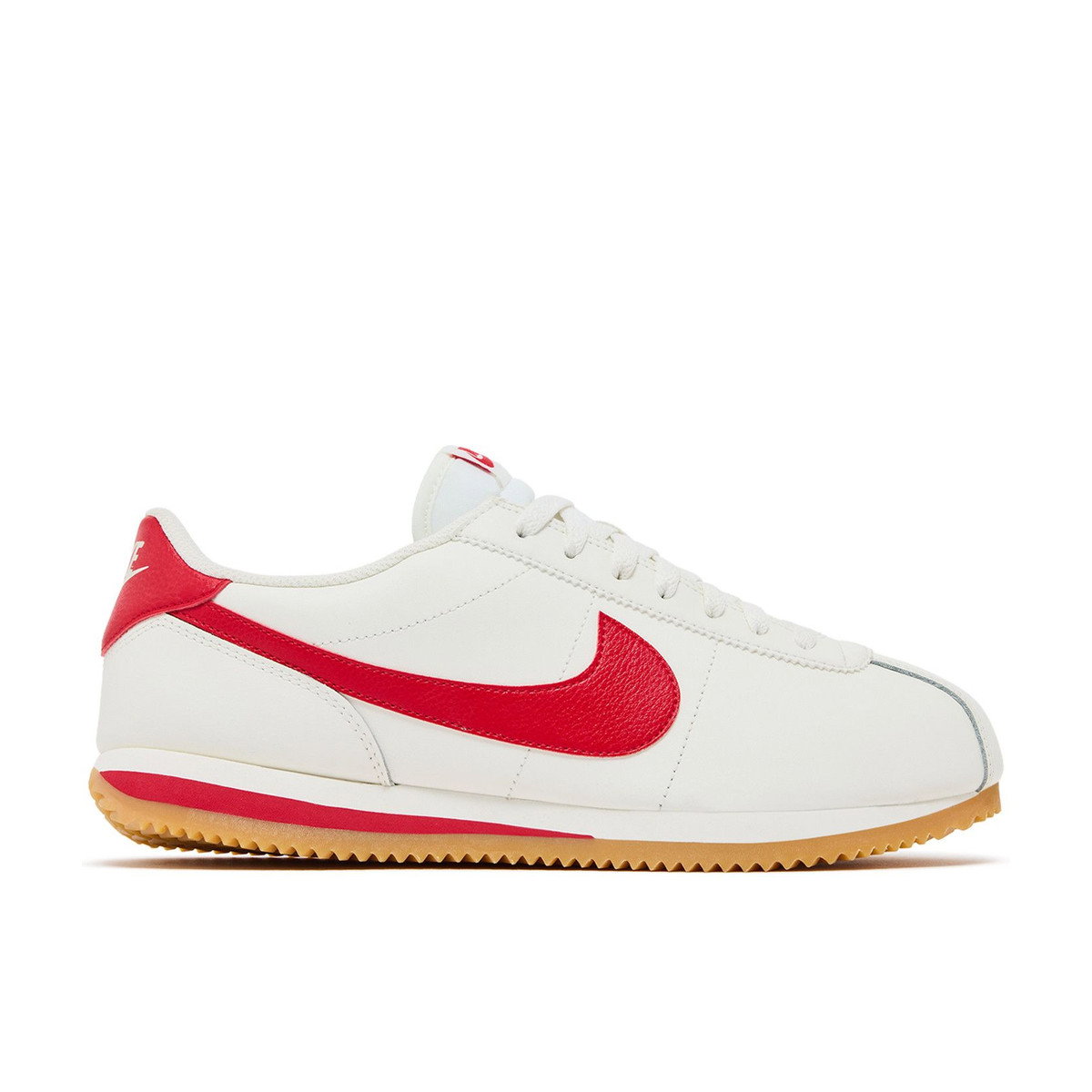 Nike Cortez Leather Sail Gum Yellow University Red