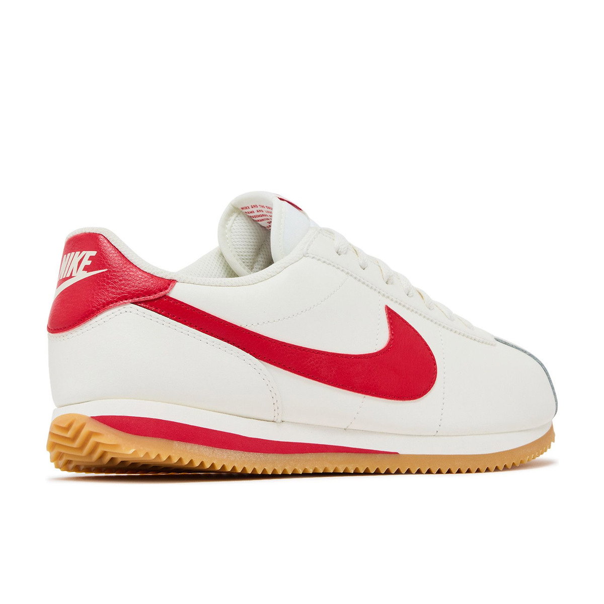 Nike Cortez Leather Sail Gum Yellow University Red