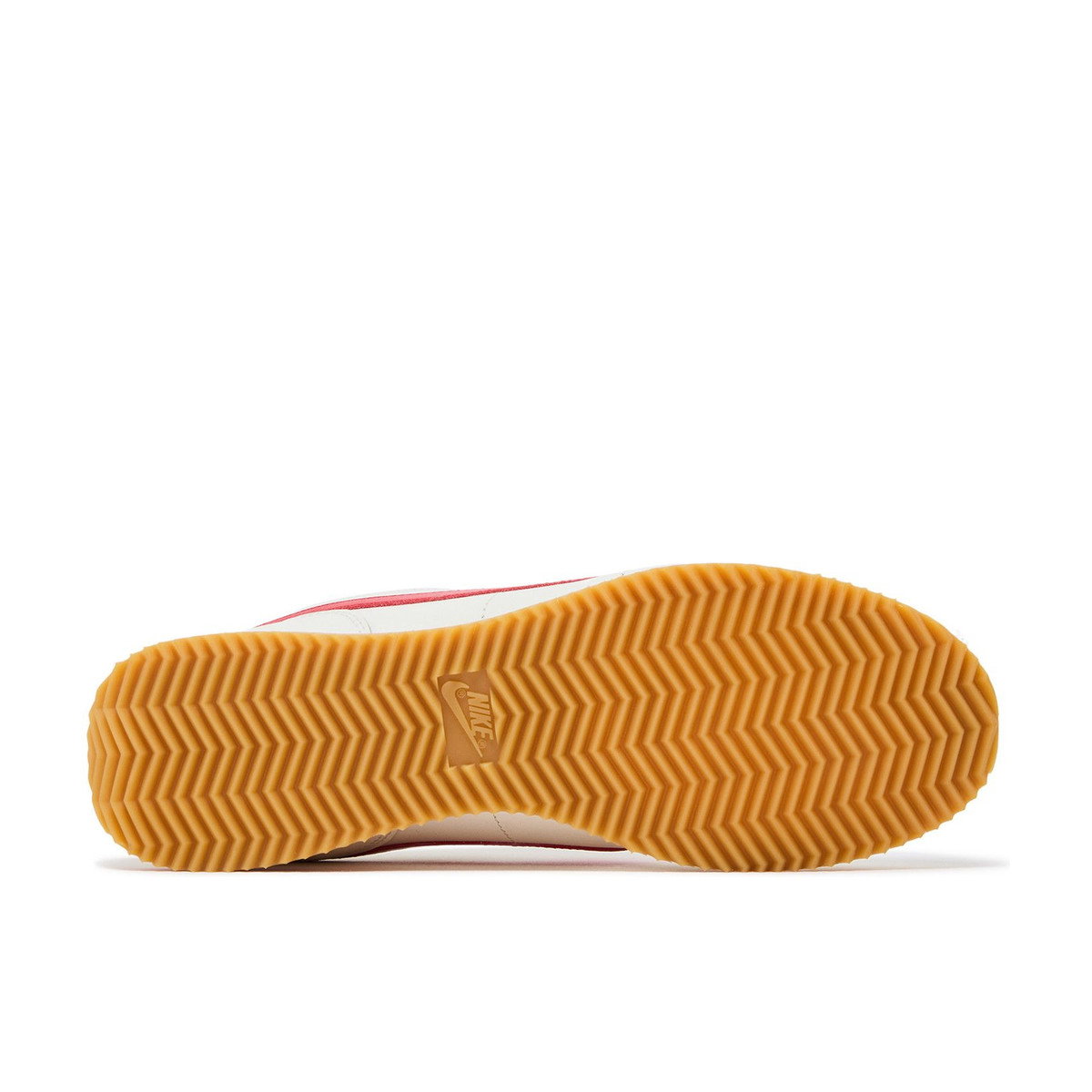 Nike Cortez Leather Sail Gum Yellow University Red