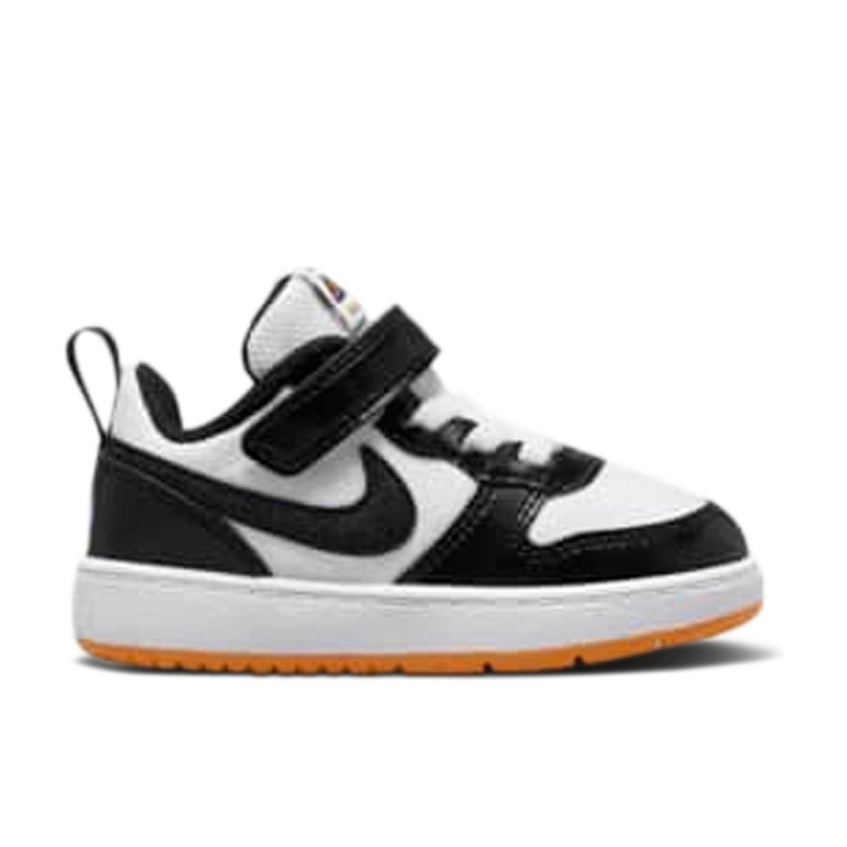 Nike Court Borough Low 2 White Black Kumquat TD