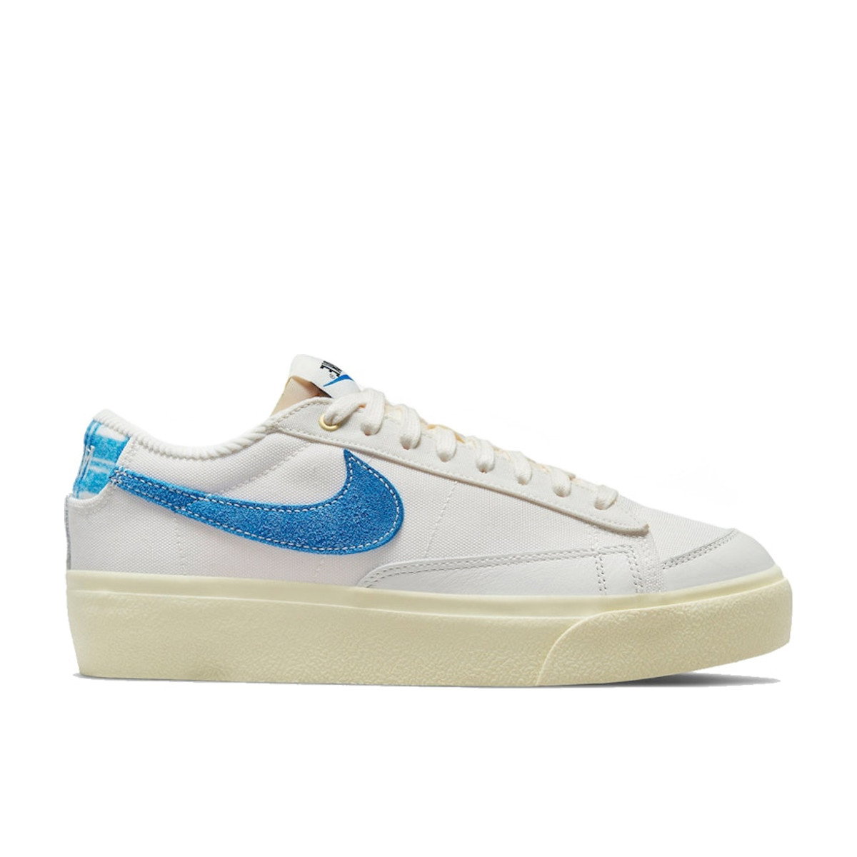 Nike Blazer Low Platform Sail Game Royal Womens