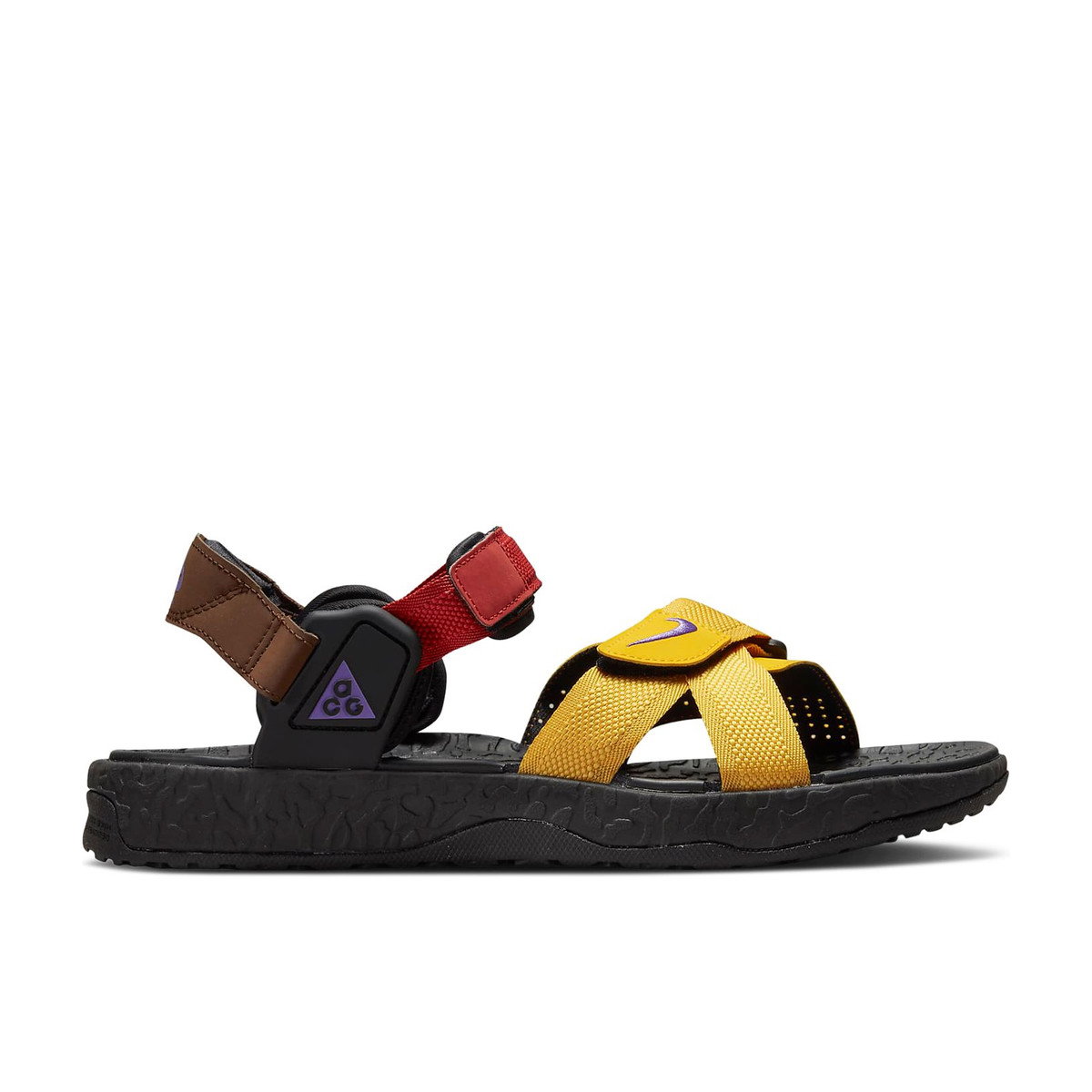 Nike ACG Air Deschutz+ Brown Red Yellow