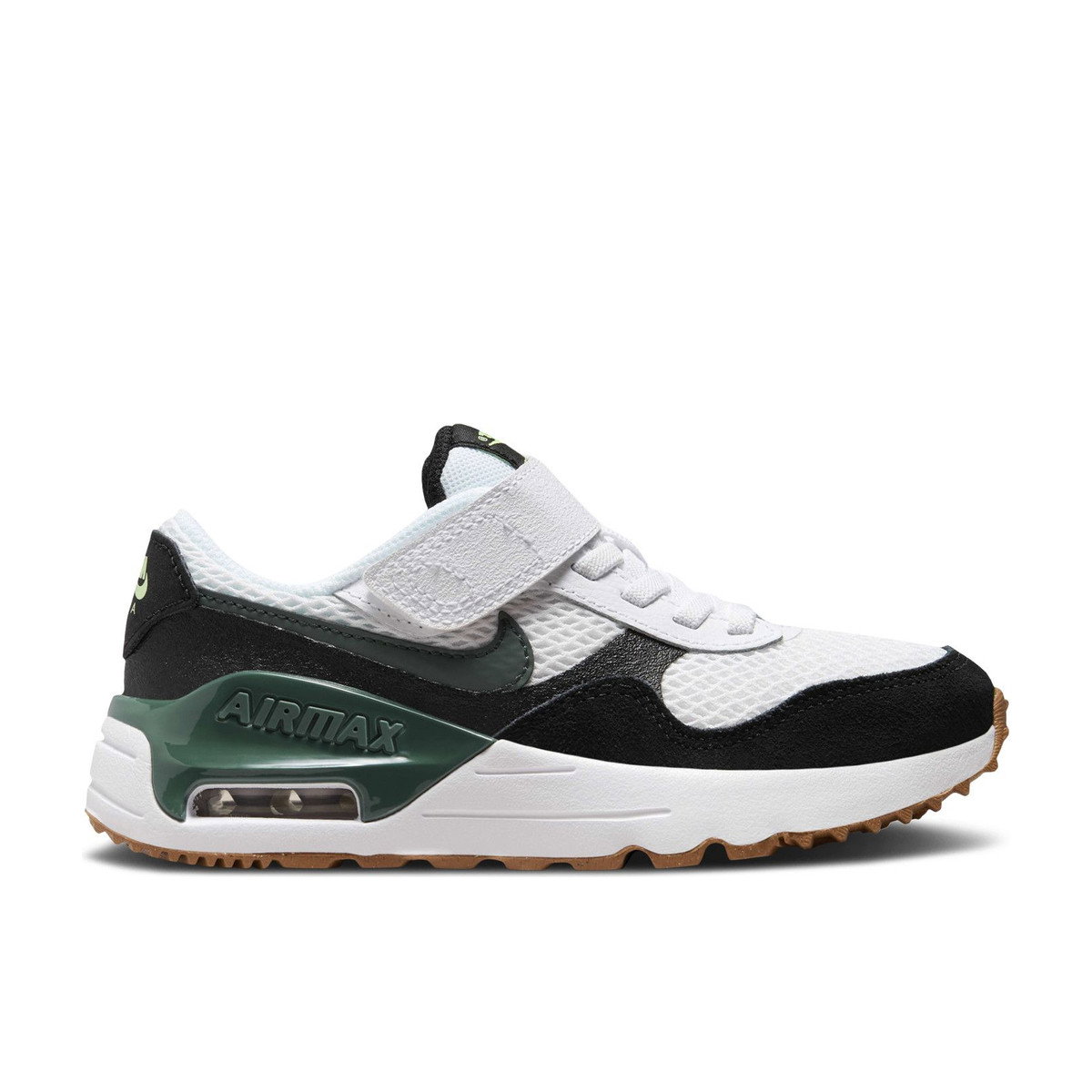 Nike Air Max SYSTM White Black Barely Volt Vintage Green PS