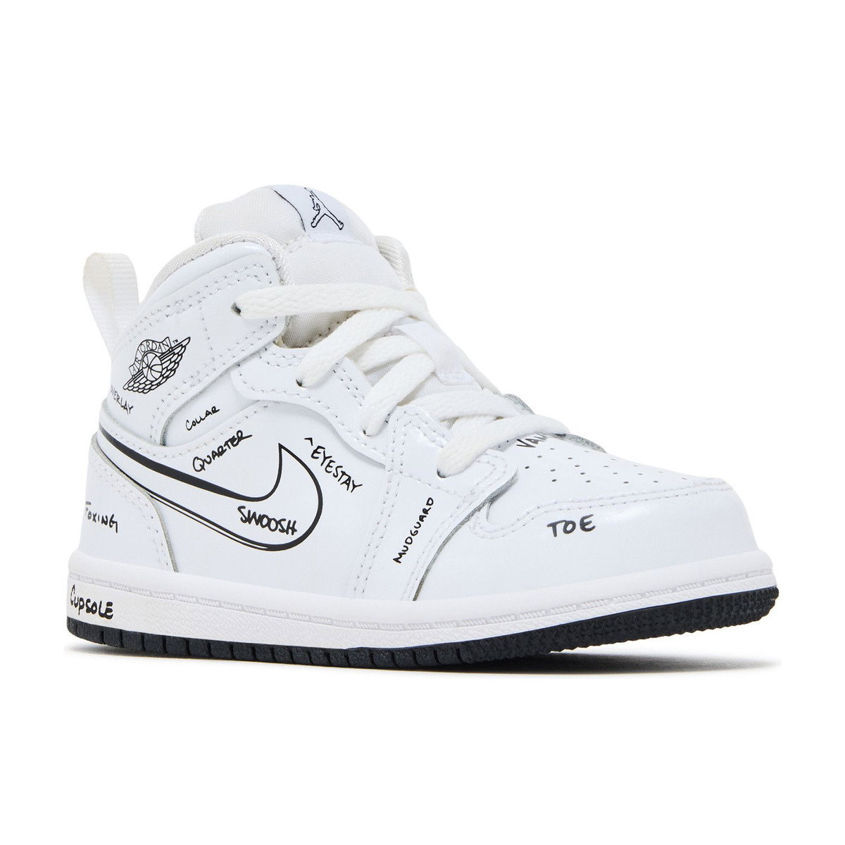 Air Jordan 1 Mid Schematic TD