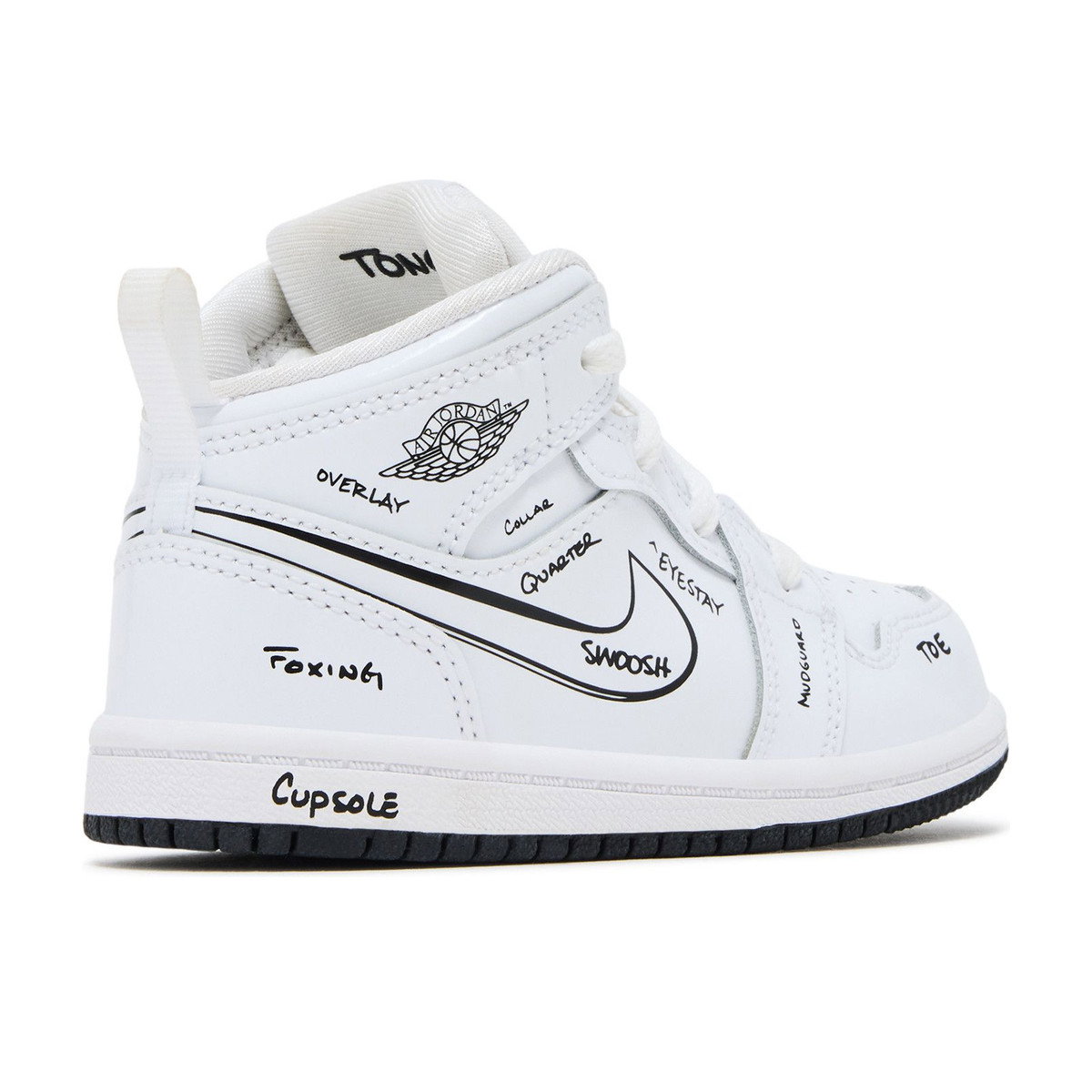 Air Jordan 1 Mid Schematic TD
