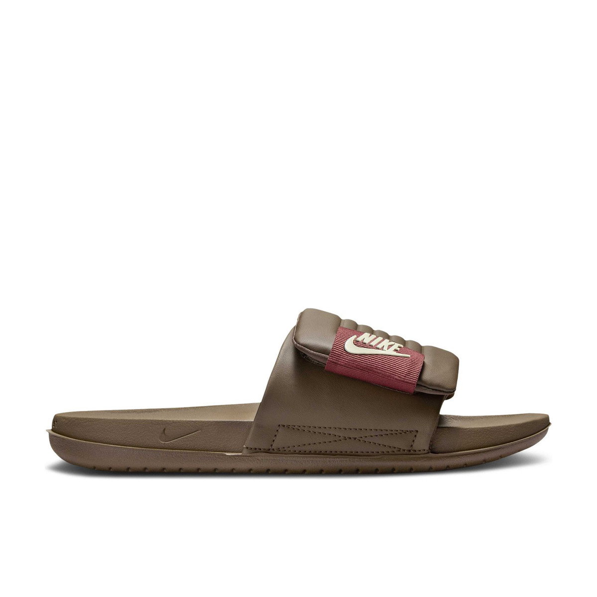 Nike Offcourt Adjust Slide Ironstone Red Sepia Coconut Milk
