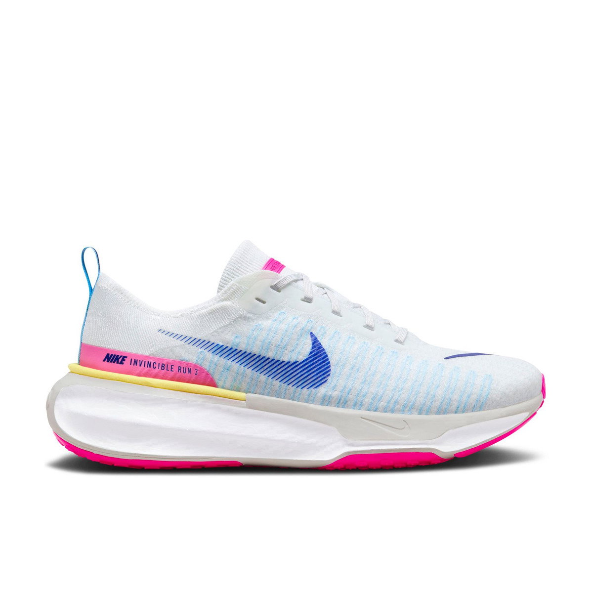 Nike ZoomX Invincible Run 3 White Deep Royal Fierce Pink