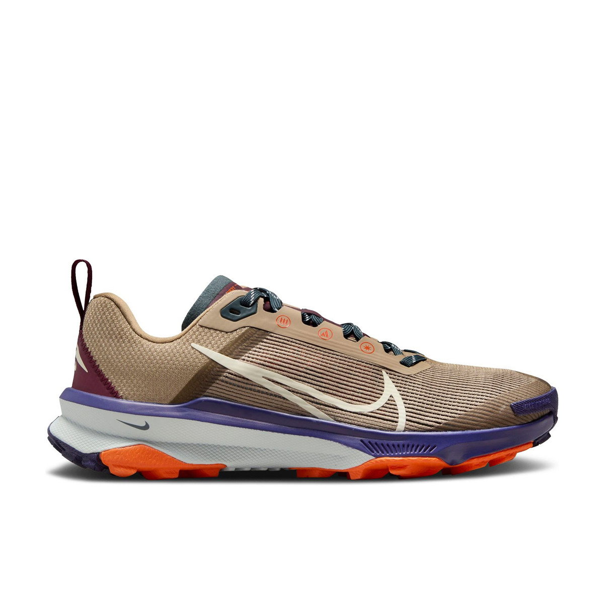 Nike React Terra Kiger 9 Khaki Deep Jungle Safety Orange Sea Glass Womens