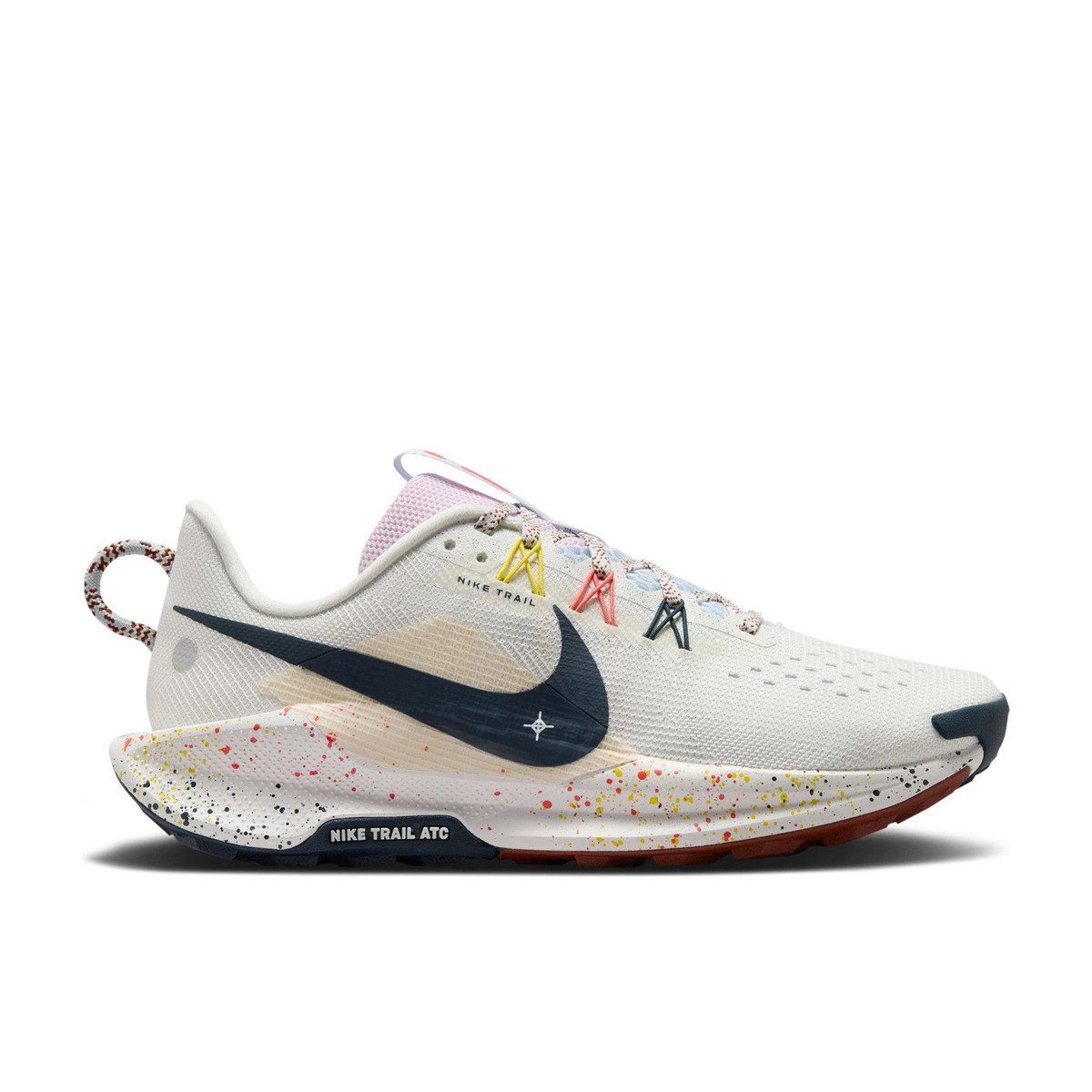Nike React Pegasus Trail 5 Summit White Football Grey Pink Foam Armory Navy Womens