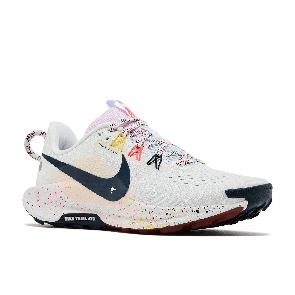 Nike React Pegasus Trail 5 Summit White Football Grey Pink Foam Armory Navy Womens