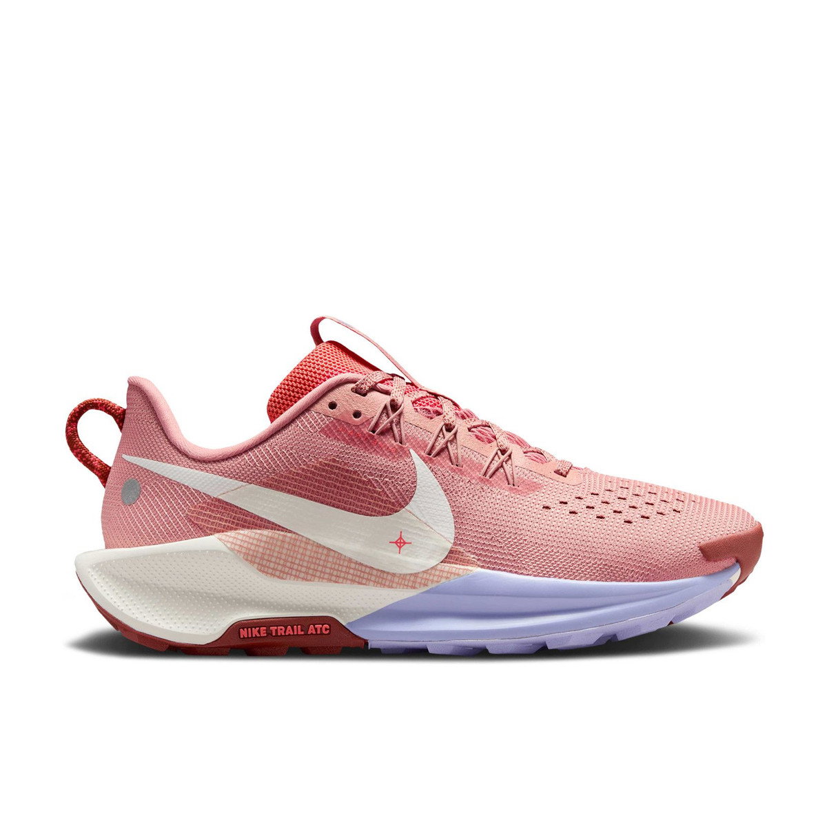 Nike React Pegasus Trail 5 Red Stardust Sail Lilac Ice Mars Stone Womens