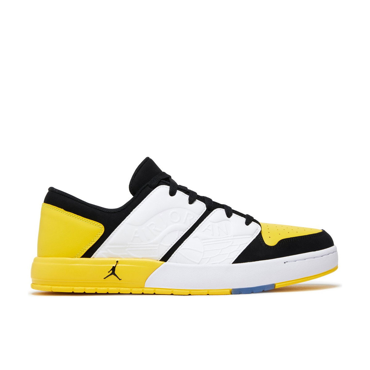Air Jordan Nu Retro 1 Low Black Tour Yellow White