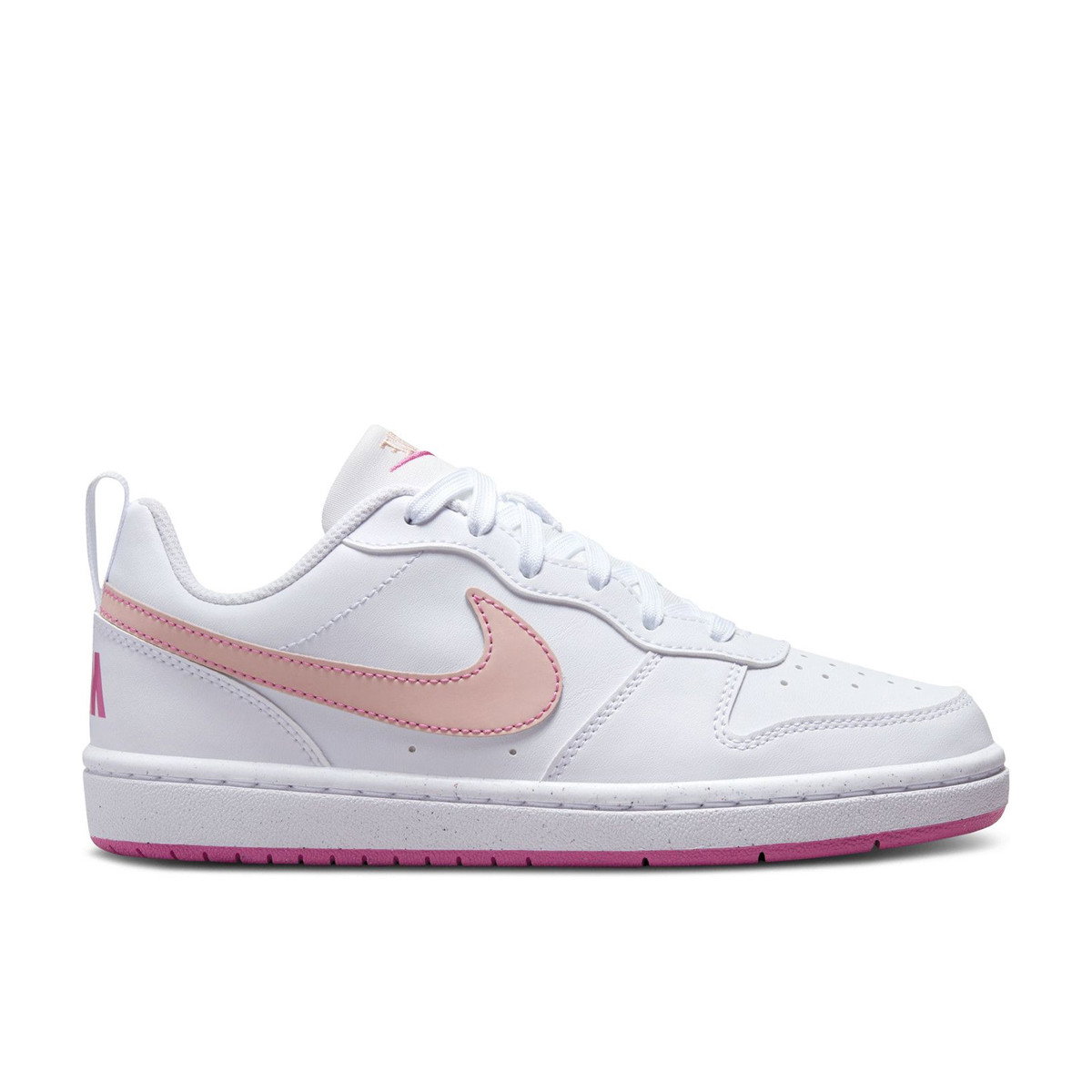 Nike Court Borough Low Recraft White Pinksicle Arctic Orange GS
