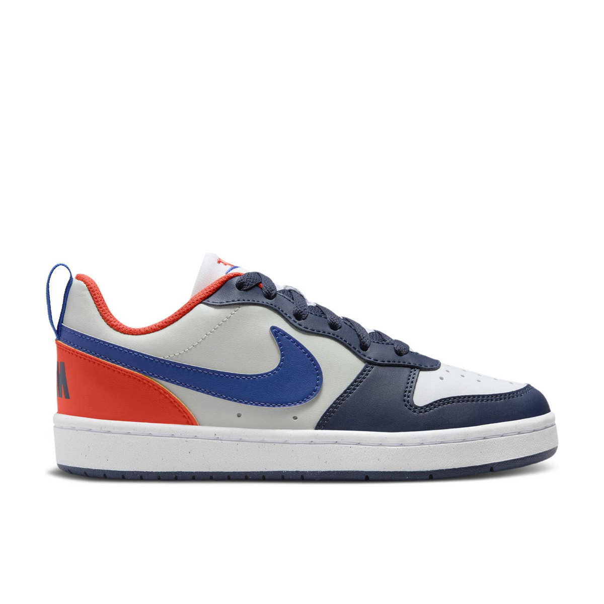 Nike Court Borough Low Recraft Midnight Navy Team Orange Light Silver Hyper Royal GS