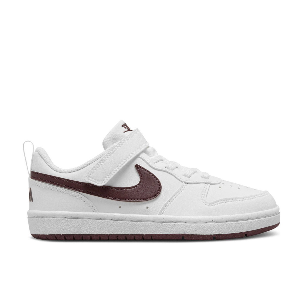 Nike Court Borough Low Recraft White Burgundy Crush PS