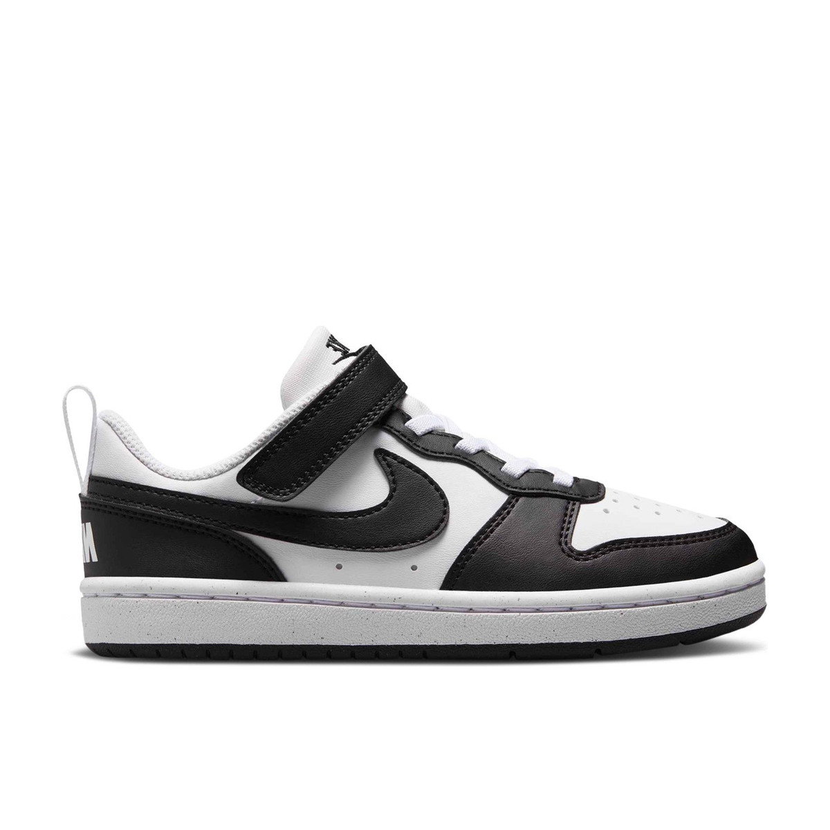 Nike Court Borough Low Recraft Black White PS