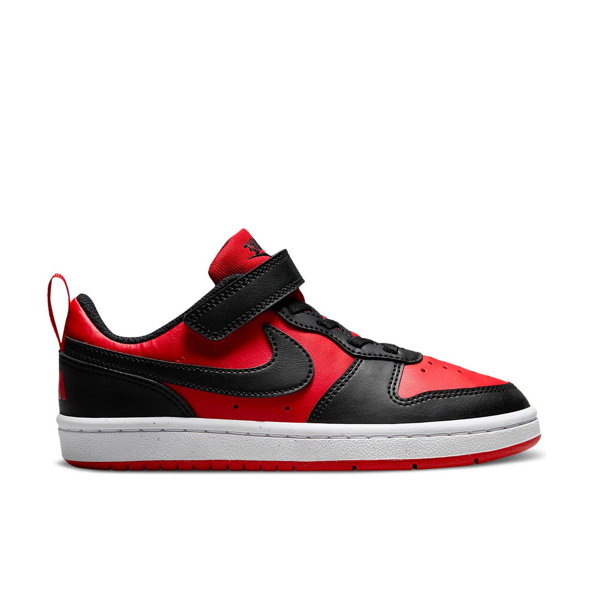 Nike Court Borough Low Recraft University Red Black PS