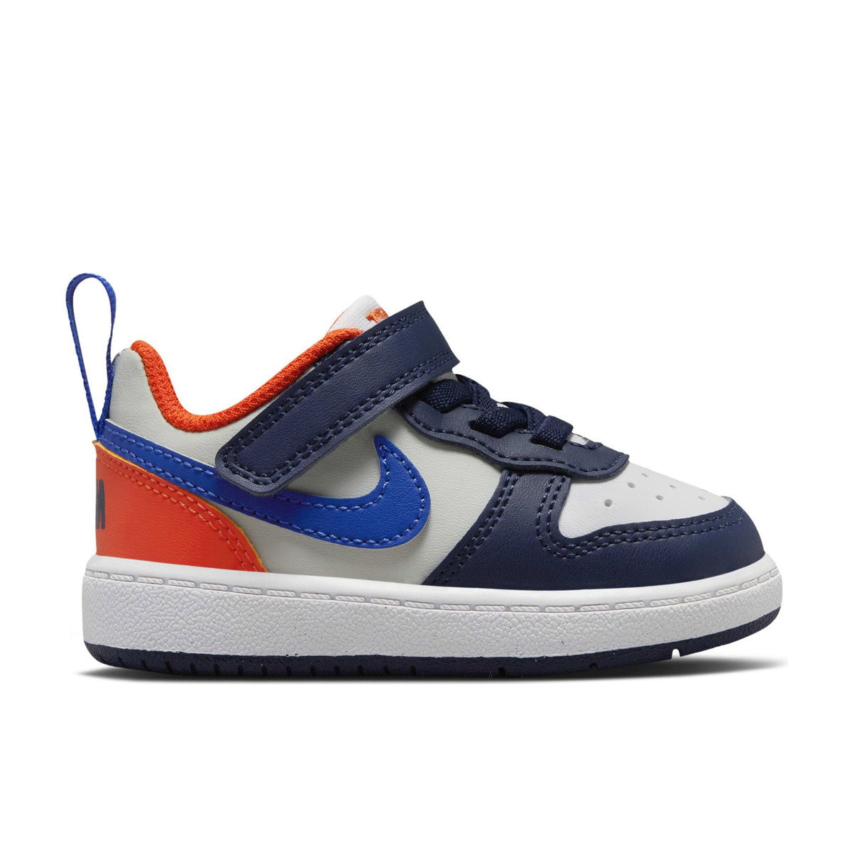 Nike Court Borough Low Recraft Midnight Navy Team Orange Light Silver Hyper Royal TD