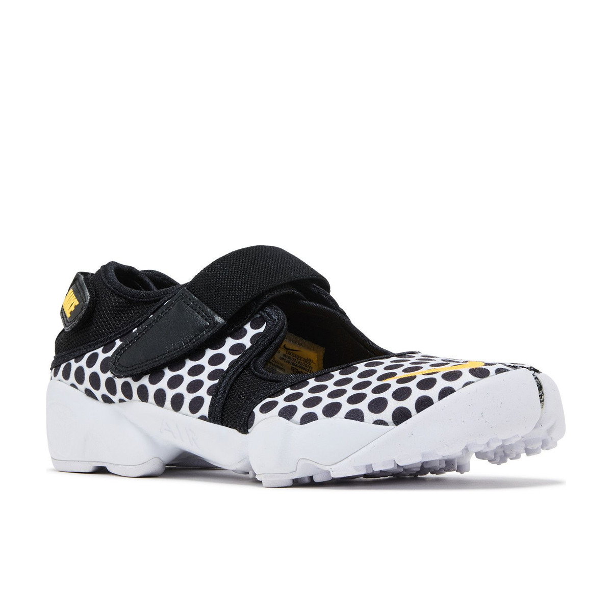 Nike Air Rift Breeze Polka Dot Black White Orange Womens