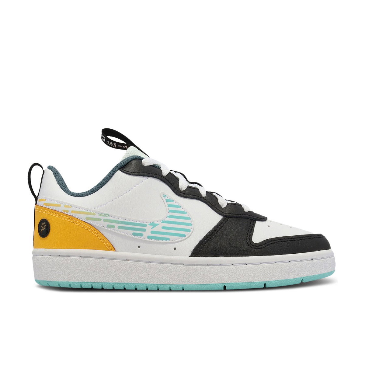 Nike Court Borough Low 2 SE Laser Orange Barely Green GS