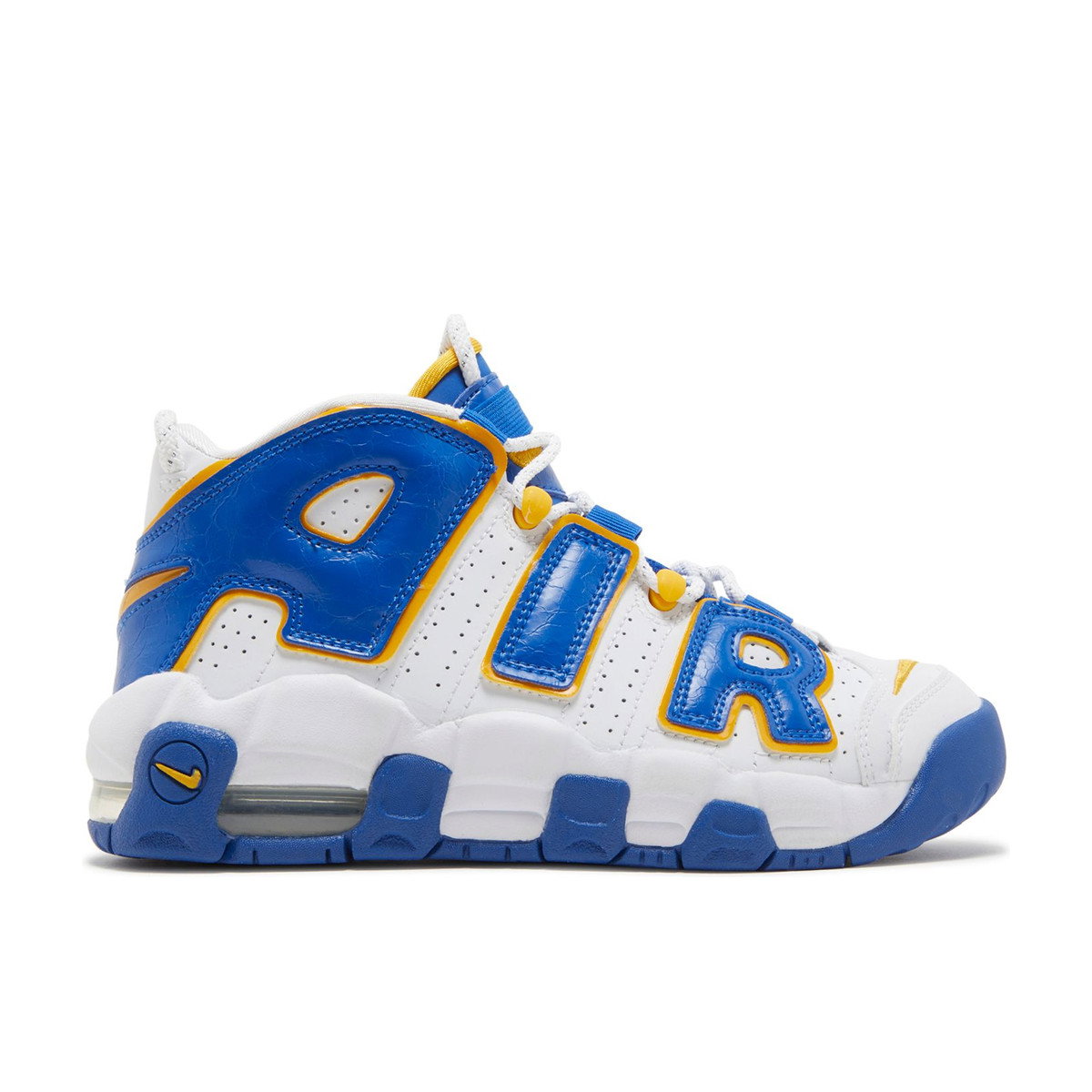 Nike Air More Uptempo Game Royal Yellow Ochre GS