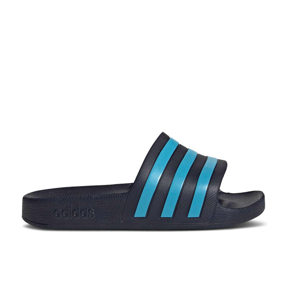 Adidas Adilette Aqua Slides Legend Ink Bright Cyan