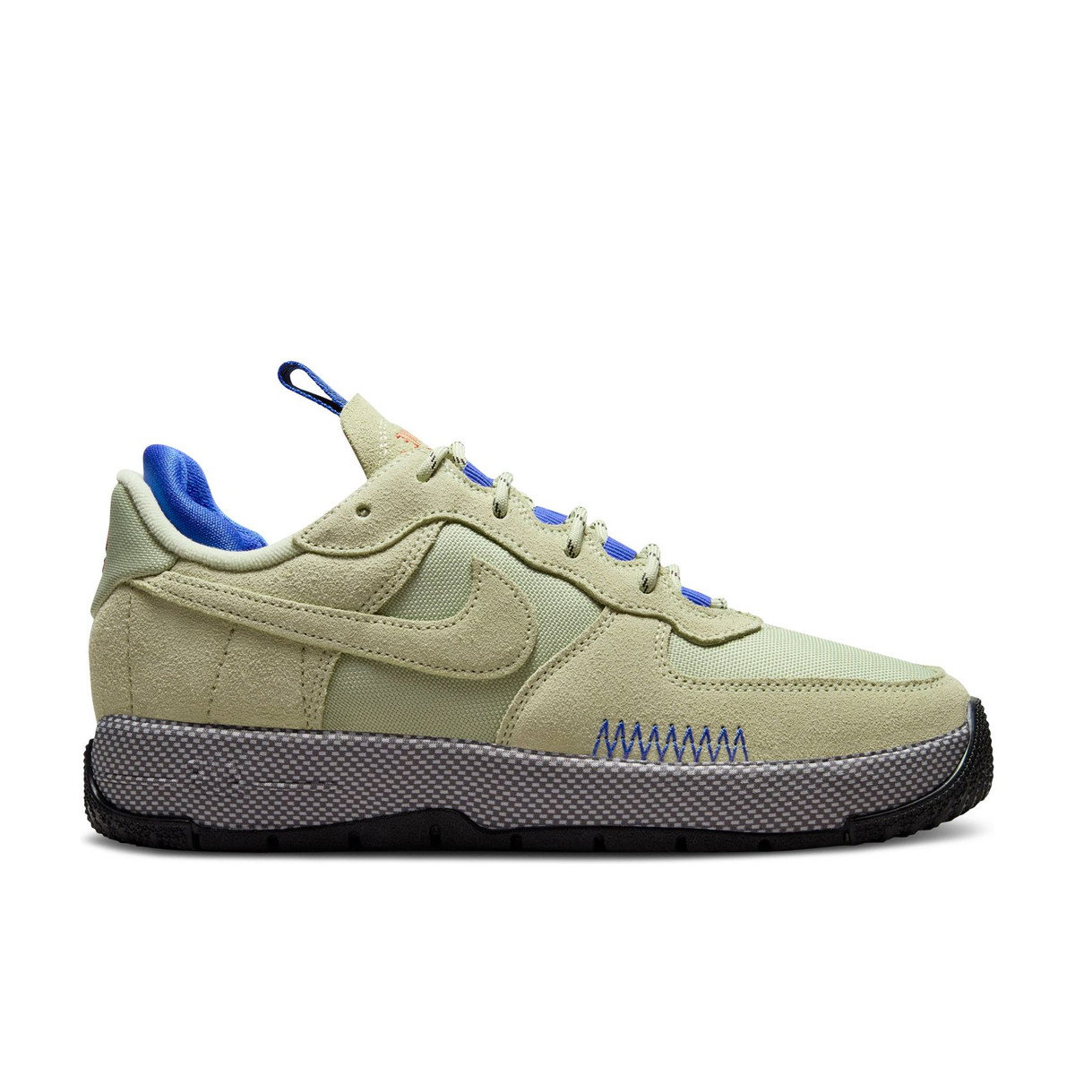 Nike Air Force 1 Wild Olive Aura Aquarius Blue Ashen Slate Racer Blue Womens